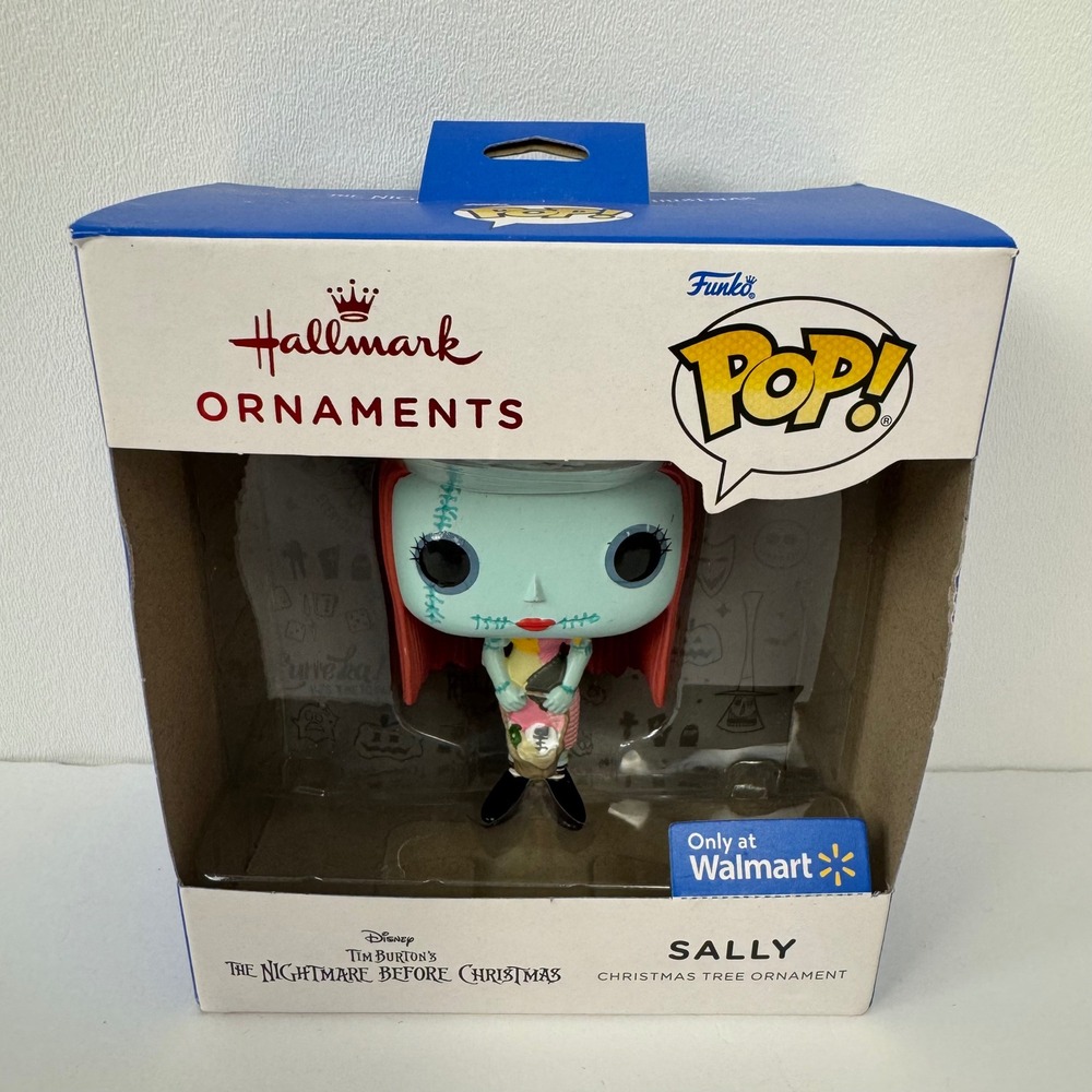 Hallmark Funko Pop Sally Ornament  Blue Nightmare Before Christmas Walmart